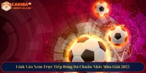Link vào xem trực tiếp bóng đá